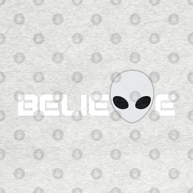 Grey Alien Believe by Brightfeather